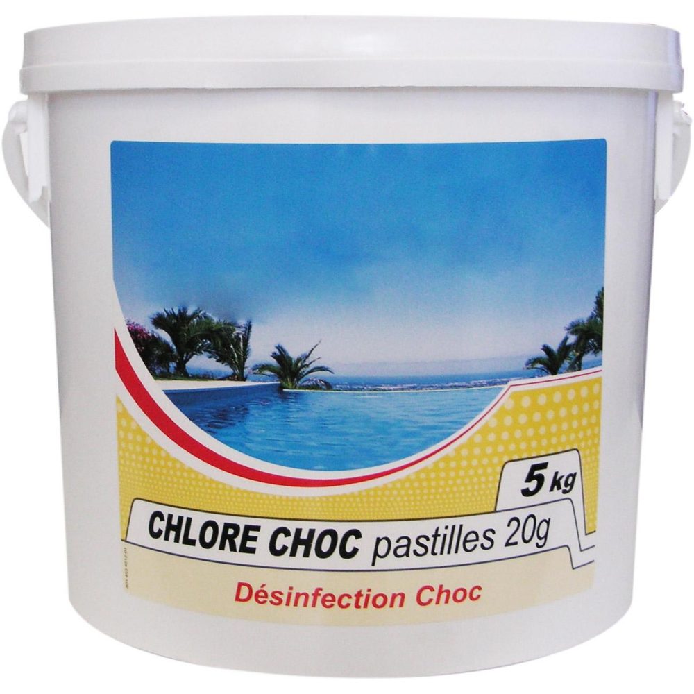 Nmp Chlore choc pastille 5kg – chlore choc