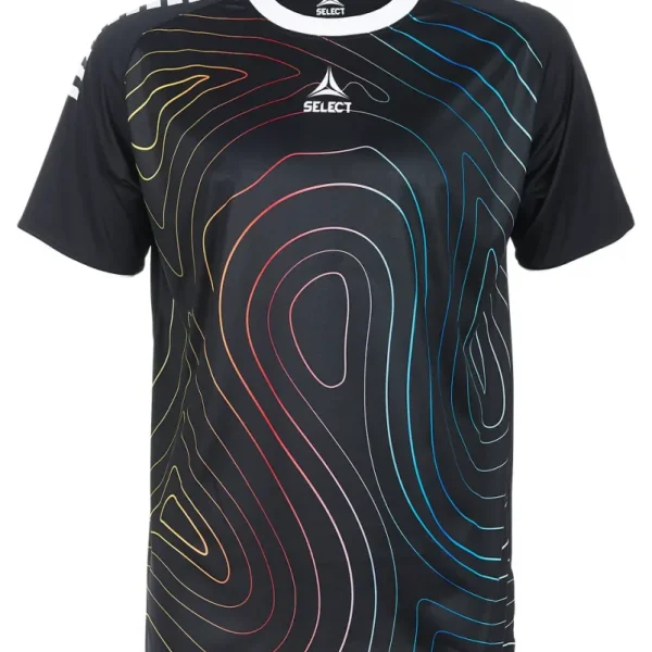 MAILLOT homme PLAYER SHIRT GEO S/S – Noir